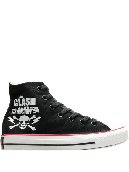 Унисекс кеды Converse All Star The Clash 2 высокие, черные