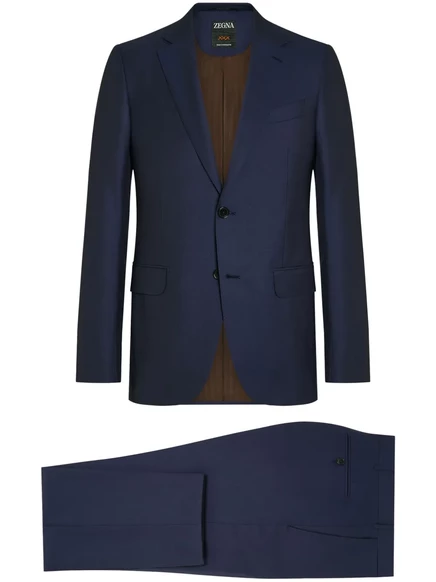 Кашемировый костюм Zegna blue