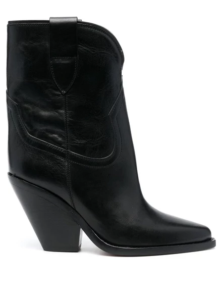Женские ботинки Isabel Marant Leyane 90 мм, черные