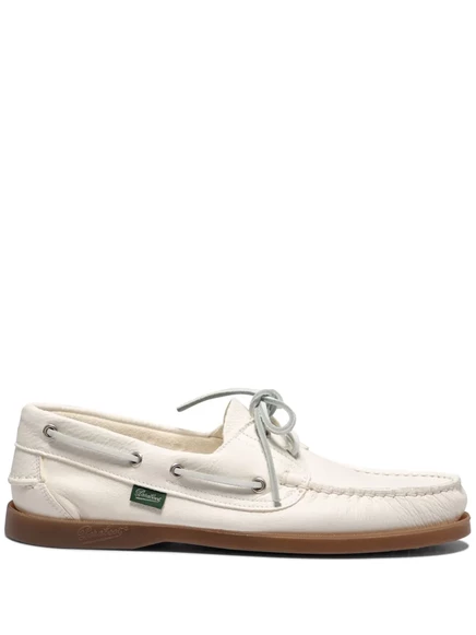 Мужские топсайдеры Paraboot Barth из кожи, белые