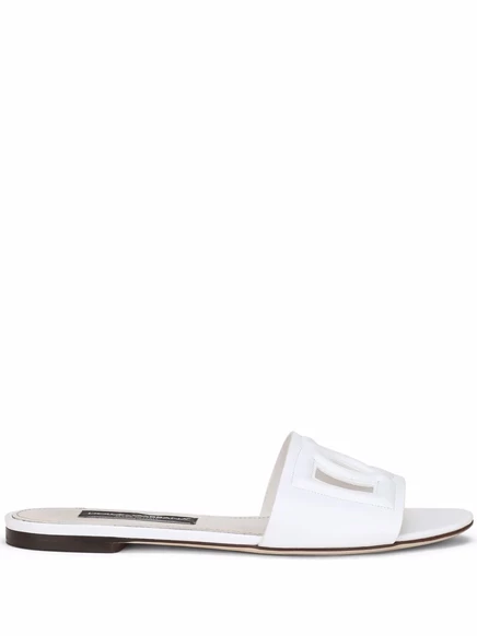 Женские сандалии Dolce & Gabbana DG Logo, белые