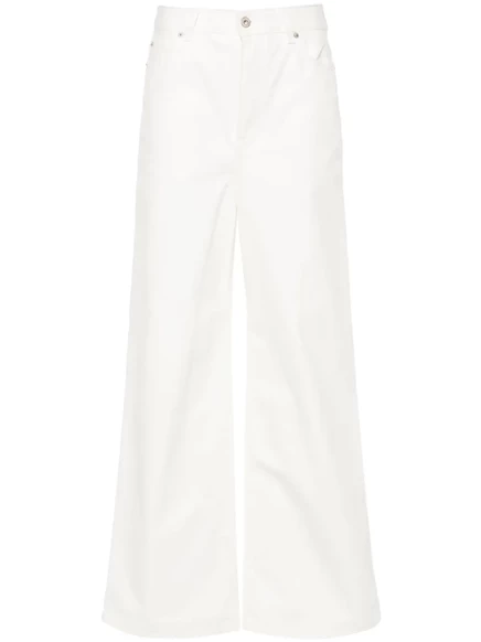Джинсы LOEWE с высокой посадкой и прямыми штанинами  white