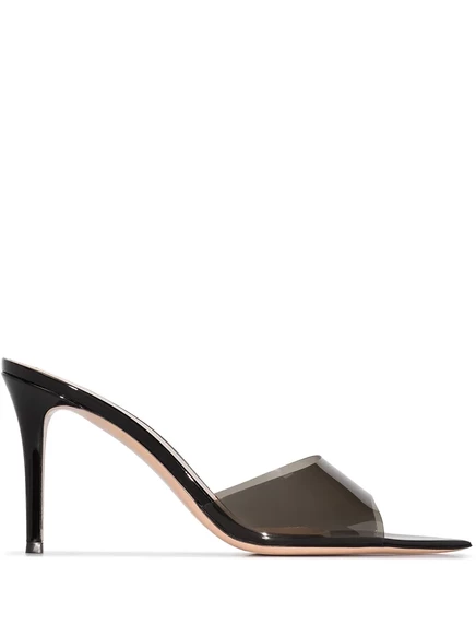 Женские мюли Gianvito Rossi Elle 85 мм, белые