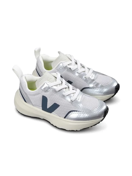 Детские кроссовки VEJA Kids Canary без шнурков, серые