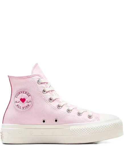 Женские кеды Converse Chuck Taylor All Star высокие, розовые