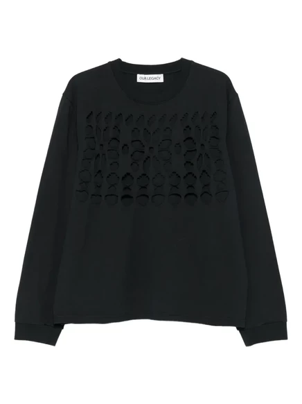 НАША толстовка с вырезом LEGACY Tour black