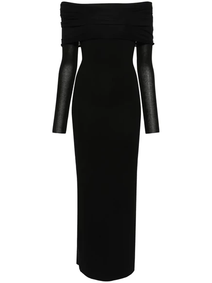Платье макси MANURI Amara 2.6 black