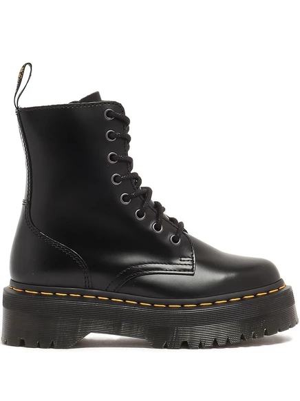 Женские ботинки Dr. Martens на платформе, черные