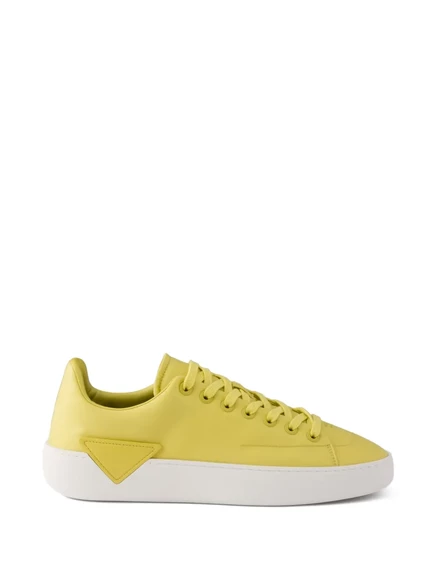 Мужские кроссовки Prada Court Re-Nylon, желтые