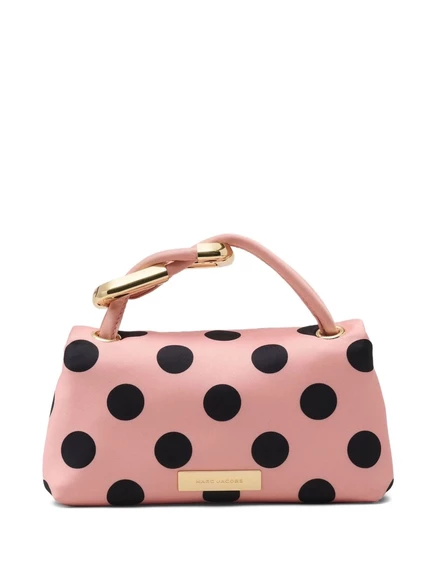 Женская мини-сумка Marc Jacobs The Satin Dots, розовая