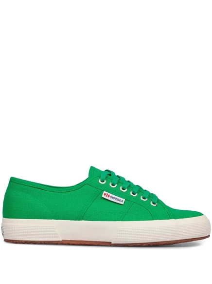 Унисекс кеды Superga низкие текстильные, зеленые