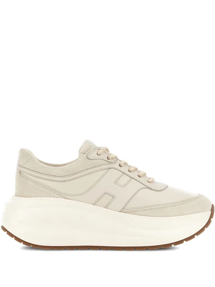 Женские кроссовки Hogan H696 Chunky Runner, нейтральные