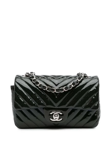 Женская сумка Chanel через плечо, синяя