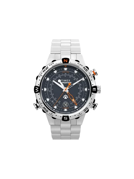 Мужские часы Timex Expedition Tide-Temp-Compass 45 мм, синий