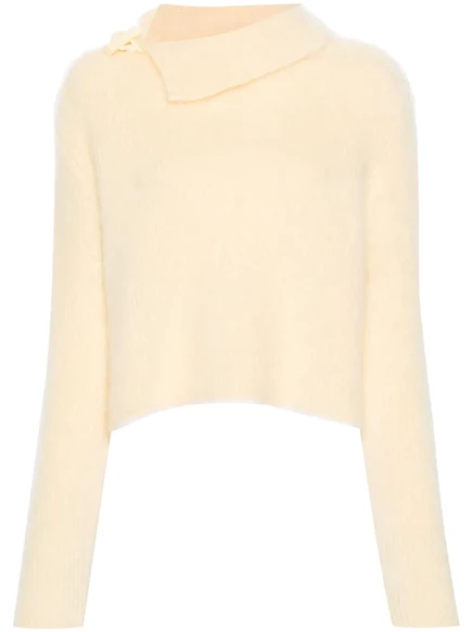 Женский свитер Jacquemus Le Pull Marina, желтый