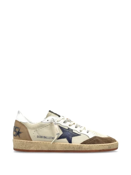 Мужские кроссовки Golden Goose Ball Star, бежевые