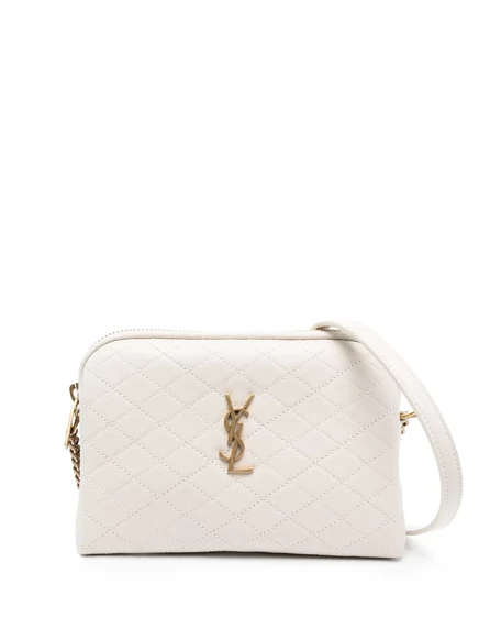 Женская сумка Saint Laurent Gaby, стеганая, айвори