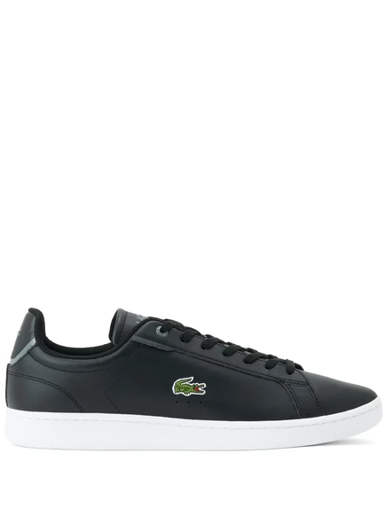 Мужские кроссовки Lacoste Carnaby Pro BL кожаные, черные
