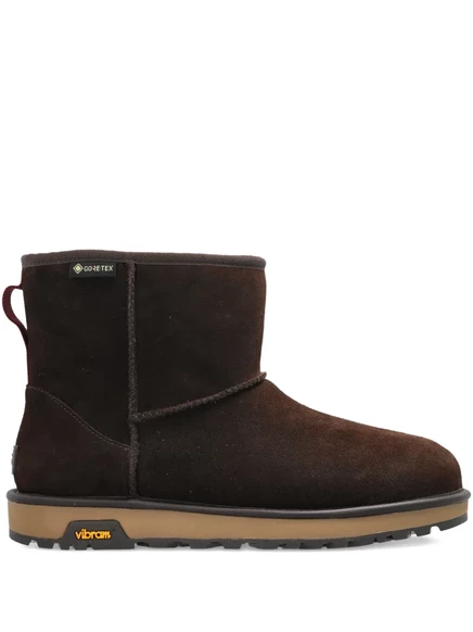 Мужские замшевые ботинки Ugg с петлей сзади, коричневые