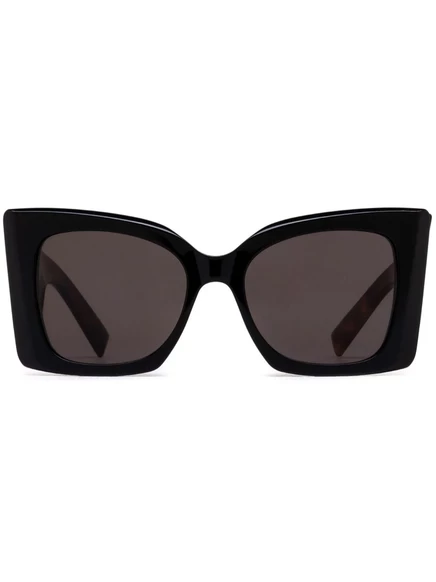 Женские солнцезащитные очки Saint Laurent Eyewear Blaze, черные