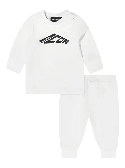 Детский спортивный костюм DSQUARED2 Kids Icon, белый