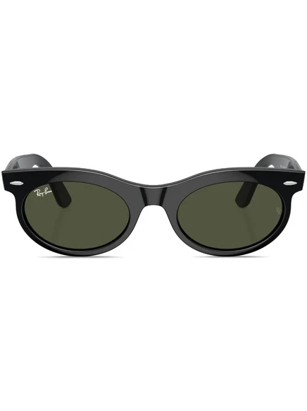 Солнцезащитные очки в овальной оправе Ray-Ban Wayfarer black