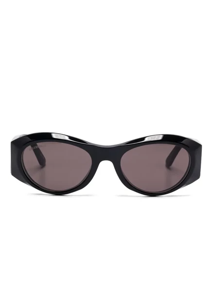 Унисекс солнцезащитные очки Balenciaga Eyewear BB0396SK, черные