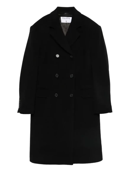 Двубортное пальто от Filippa K black