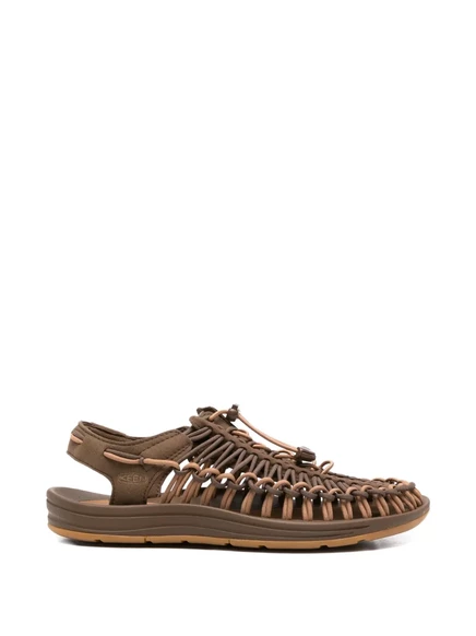 Мужские сандалии Keen Uneek с затяжкой, коричневые