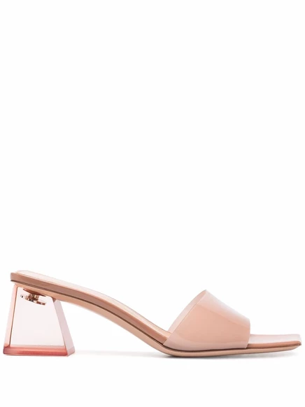 Женские мюли Gianvito Rossi Cosmic 55 мм, бежевые