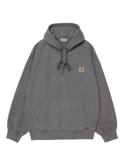 Унисекс худи Carhartt WIP из хлопка, серое