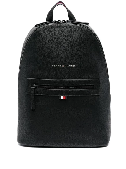 Мужской рюкзак Tommy Hilfiger Essential из экокожи, черный