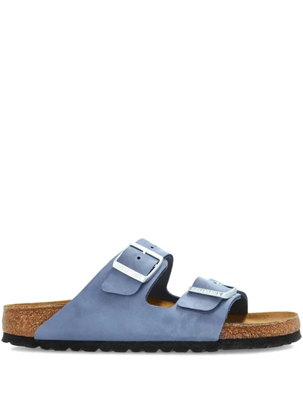 Женские сандалии Birkenstock с двойной пряжкой, синие