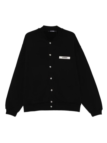 Мужской кардиган Jacquemus The Gros Grain на кнопках, черный