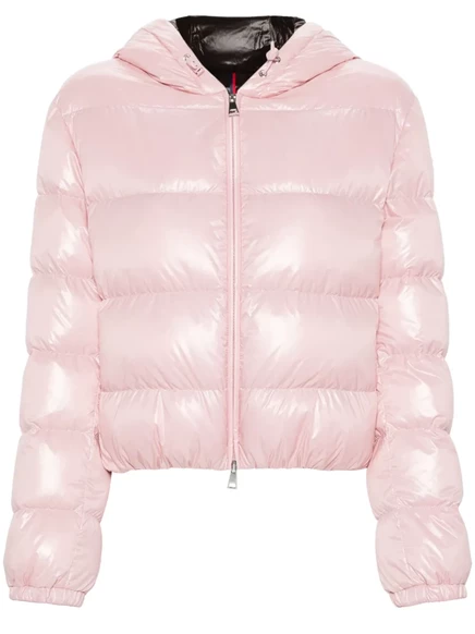 Женская пуховая куртка Moncler Bayard, розовая