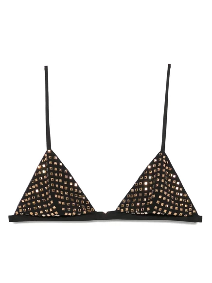 Бюстгальтер Patrizia Pepe, украшенный стразами black
