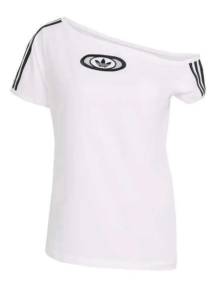 футболка adidas Campus 2000 с овальными деталями в 3 полосы white