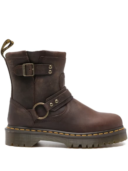 Унисекс ботинки Dr. Martens с пряжкой 35 мм, коричневые