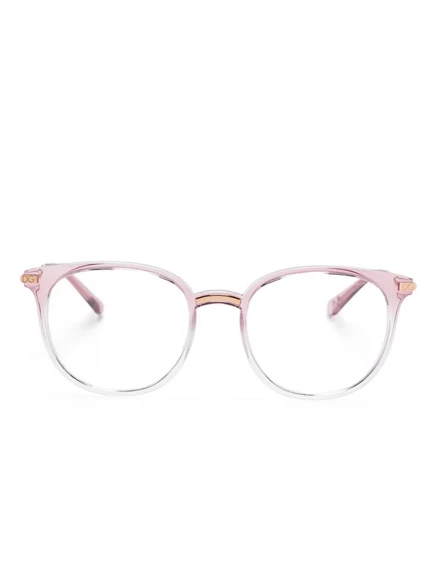 Женские очки Dolce & Gabbana круглые, розовые