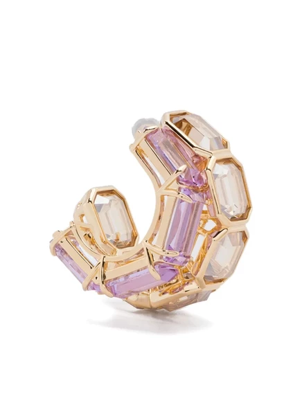 Женские серьги-кольца Swarovski Millenia, золотистые
