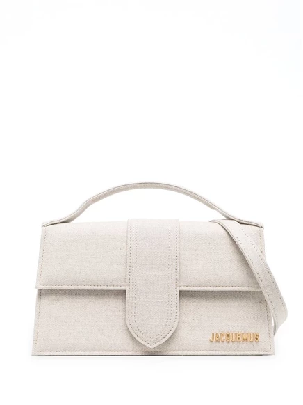 Сумка-тоут Jacquemus Le Grand Bambino neutrals