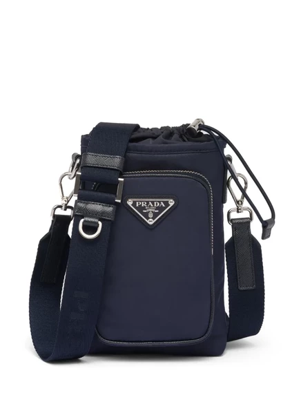 Нейлоновый чехол для телефона Prada Re-Nylon blue