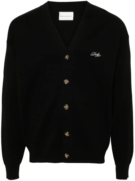 Мужской кардиган Drôle De Monsieur Le Cardigan, черный