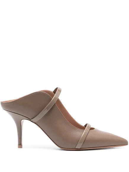 Женские мюли Malone Souliers Maureen 70 мм, бежевые