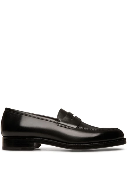 Мужские кожаные лоферы Bally Webb, черные