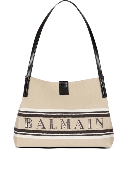 Женская сумка-шопер Balmain Release малая, бежевая