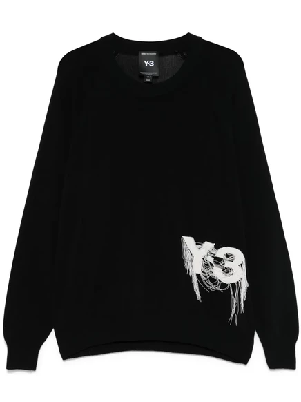 Свитер с круглым вырезом Y-3 black