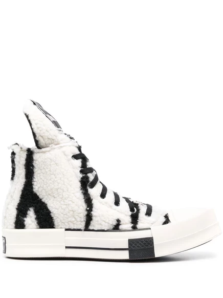 Кроссовки Converse x DRKSHDW TURBODRK с высоким берцем white