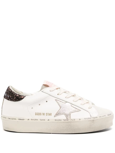 Женские кроссовки Golden Goose Hi Star, белые