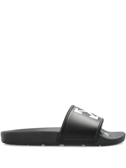 Женские шлепанцы Off-White Arrows, черные